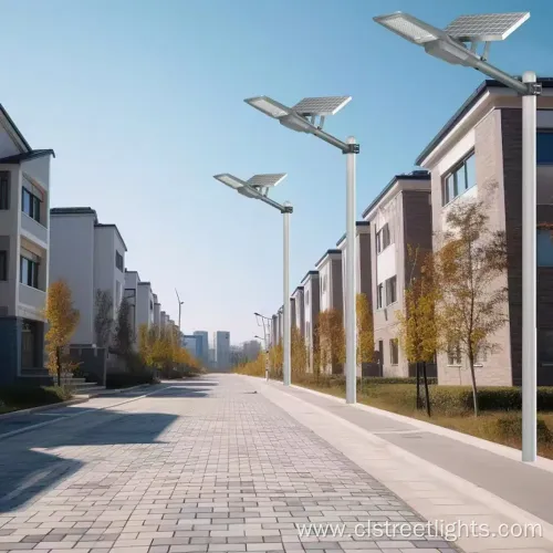 200W LED Street Light with Solar Power and Radar for Outdoor Use